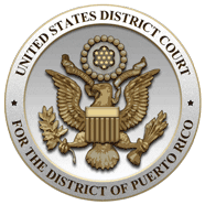 A seal of the united states district court for the district of puerto rico.
